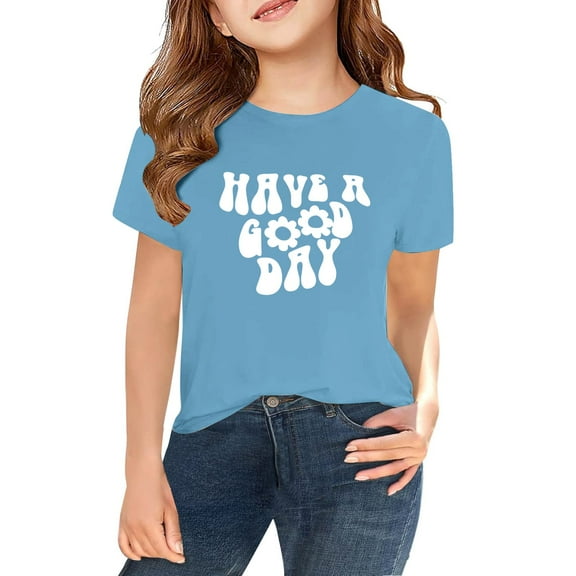 XXWXYD Boys Girls 2D Personalized Print T-Shirt, Round Neck Comfortable Short Sleeve Tee, Cotton Crewneck Basic Graphic Summer Tops