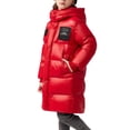 thumbnail image 1 of XXWXYD Boys Girls Long Hooded Down Coat Puffer Jacket, Thick Warm Winter Padded Insulated Jacket with Windproof Design for Cold Weather Protection, 1 of 8