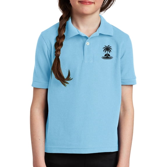 XXWXYD Boys Girls Short Sleeve 𝐏𝐨𝐥𝐨 Shirt, School Uniform Button Up Collared Shirt, Dry Fit Casual Tee Tops with Odor Control Technology