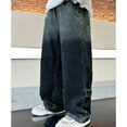 thumbnail image 1 of XXWXYD Boys Oversized 𝖸𝟤𝖪 Jeans Baggy Wide Leg Denim Pants Elastic Waist 2000s Retro Streetwear with Zipper Pockets Teens, 1 of 9