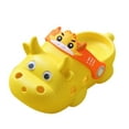 thumbnail image 1 of XXWXYD Carton Cow Slippers for Kids, Non-Slip Animal House Shoes with Soft Sole for Baby Toddler Boys Girls Indoor Play, 1 of 8