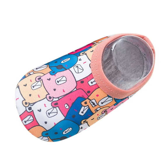 XXWXYD Cartoon Swim Shoes Water Non-Slip Girls Shoes Boys Baby Barefoot Kids Baby Shoes(One Size,Male)