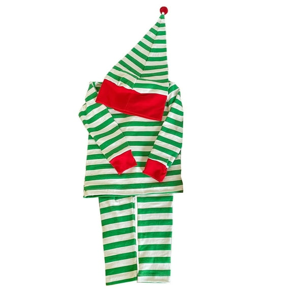XXWXYD Children Boys Girls 𝐏ajamas Set Pure Cotton Long Underwear Autumn Winter Christmas Warm Sleepwear Baby Home Wear Cozy Outfit