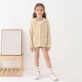 thumbnail image 1 of XXWXYD Children Toddler Autumn Fall Outerwear Zipper Hooded Sweatshirt Jacket Lightweight Windproof Coat Sweater Hoodie Fleec𝖾 Layer, 1 of 6