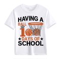 thumbnail image 1 of XXWXYD Clearence Girls And Boys Student Milestone Commemorative Tee - 100 Days of Celebration Shirt for Elementary School Kids (12-13 Years,White), 1 of 1