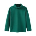 thumbnail image 1 of XXWXYD Clearence Toddler Girls Boys High Neck Thermal Base Layer Top with Breathable Fabric for Indoor & Outdoor 3-10 Years, 1 of 4