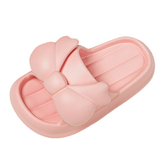 XXWXYD Cloud Slides for Toddler Boys Girls - Quick-Dry Bathroom Shower Slippers with Non-Slip Sole, Lightweight House Sandals for Kids Indoor Outdoor Use