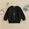 thumbnail image 1 of XXWXYD Construction Truck Space Planets Sweatshirt - Long Sleeve Pullover Top for Toddler Boys Girls 2-7 Years 𝖢artoon Graphic Tractor Cute, 1 of 5