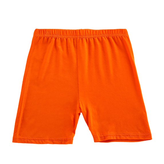 XXWXYD Elastic Waist Girls Candy Color Shorts, Stretchy Cotton Casual Playwear with Reinforced Elastic Band, Summer Outdoor Pants for Toddler Kids