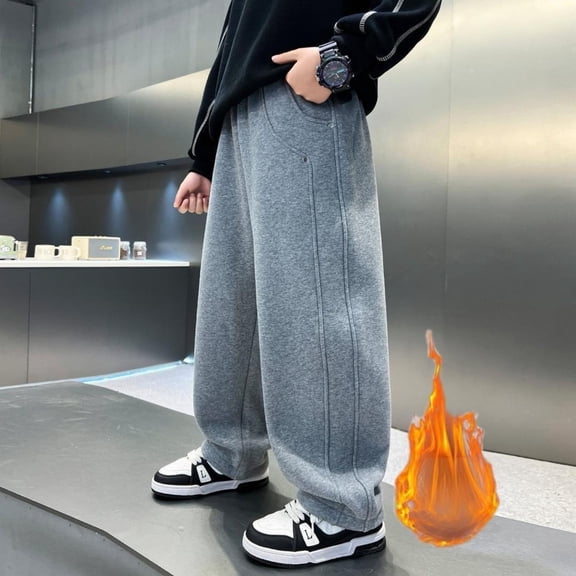 XXWXYD Girls Kids Baggy Loose Fit Sweatpants Cute Bowknot Print Wide Leg Jogger Pants Elastic Waist Athletic Casual Streetwear Comfortable Cozy Loung𝖾 Trousers Fashion