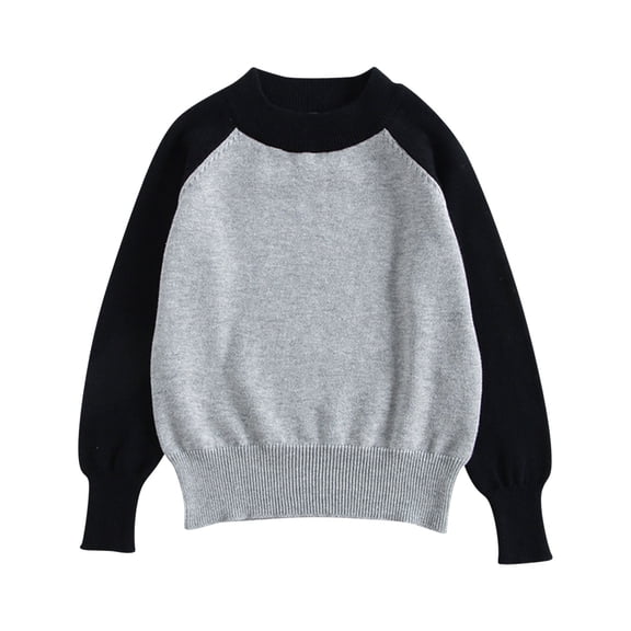 XXWXYD Girls Knit Sweater Long Sleeve Pullover Cozy Cowl Neck Solid Color Casual Winter Fall Tops for Teens Kids