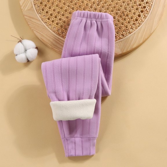 XXWXYD Girls Leggings Ribbed Long Underpants Sports Trousers Thermal Autumn Spring Footless Cuddly Jogging Bottoms Yoga Pants Loung𝖾 Wear Tights Comfy Soft