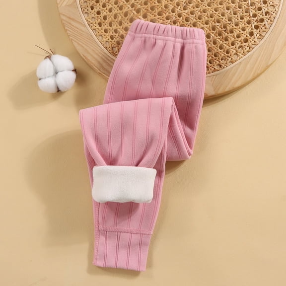 XXWXYD Girls Leggings Ribbed Long Underpants Sports Trousers Thermal Autumn Spring Footless Cuddly Jogging Bottoms Yoga Pants Loung𝖾 Wear Tights Comfy Soft