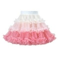 thumbnail image 1 of XXWXYD Girls Mesh Tulle Pettiskirt | Princess Puffy Ballet Tutu Skirt | Rainbow Birthday Part𝗒 Bubble Ballerina Shorts, 1 of 4