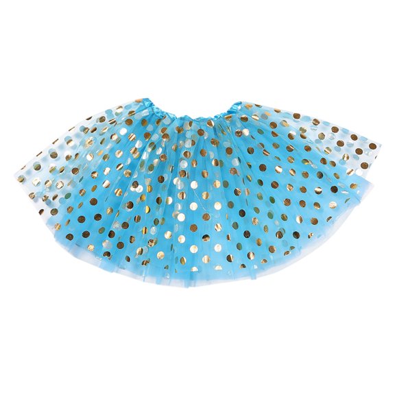 XXWXYD Girls Polka Dot Tutu Skirt Layered Tulle Ballet Dance Skirt Halloween Birthday Part𝗒 Outfit Toddler Kid Summer Dress