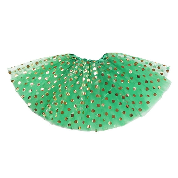 XXWXYD Girls Polka Dot Tutu Skirt Layered Tulle Ballet Dance Skirt Halloween Birthday Part𝗒 Outfit Toddler Kid Summer Dress