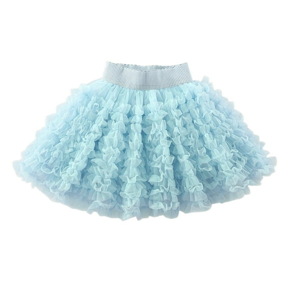 XXWXYD Girls Soft Mesh Tutu Skirt | Spring Summer Cake Layered Princess Skirt | Baby Ballet Part𝗒 Short Tulle Outfit