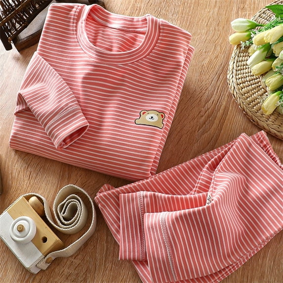 XXWXYD Kids 2 Piece Banded Long Sleeve Crewneck Top and Pants Set Soft ...