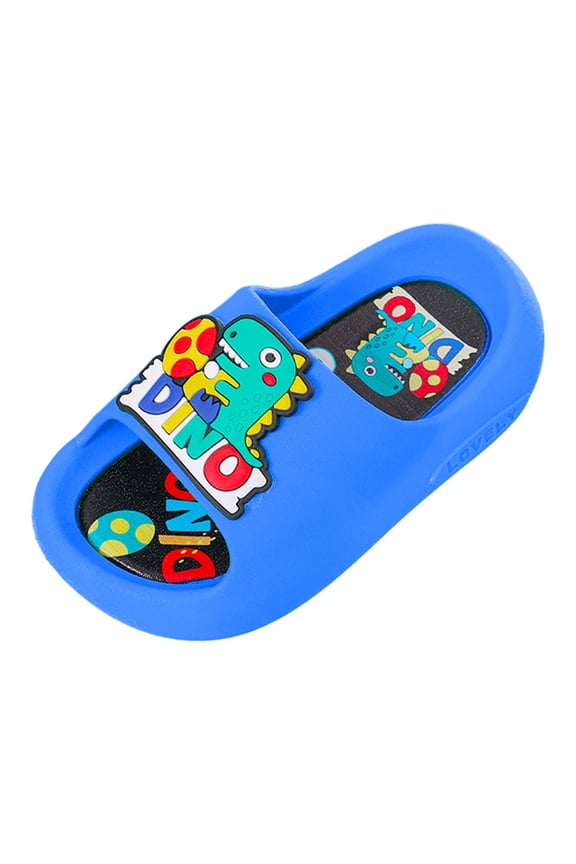 Kids Cloud Slides Slippers Thick Sole Non-Slip Beach Pool Shoes for Boys Girls Summer Outdoor Indoor Water-Friendly Quick-Dry