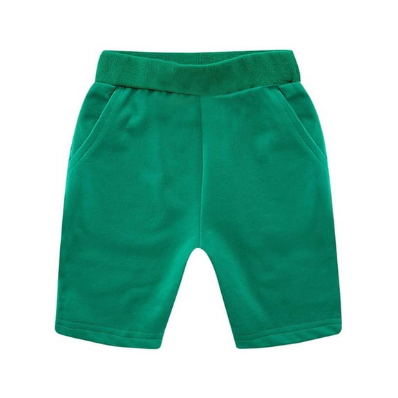 XXWXYD Kids Girls Boys Ruffle Trim Spring Shorts for Toddlers, Stretchy Waist Summer Playwear for Girls & Boys, Soft Breathable Casual Elastic Short Pants