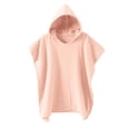 thumbnail image 1 of XXWXYD Kids Swim Cover up Girls Boys Waffle Towel Poncho Swimsuit Coverups for Beach Pool Hooded Bathing Suit Cute Hoodie, 1 of 4