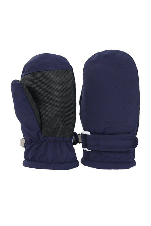 Kids Toddler Ski Gloves Windproof 𝖶aterproof Warm Thermal Cozy Outdoor Snowboarding Skiing Cold Weather Mittens Boys Girls Snow Sports Play