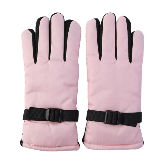 XXWXYD Kids Winter Gloves Ski Gloves Cold Weather Outdoor Sports Snowboard 6-12 Years Old Boys Girls Thermal 𝖶aterproof Windproof Gloves Mittens Handwear Winter Sports Accessories