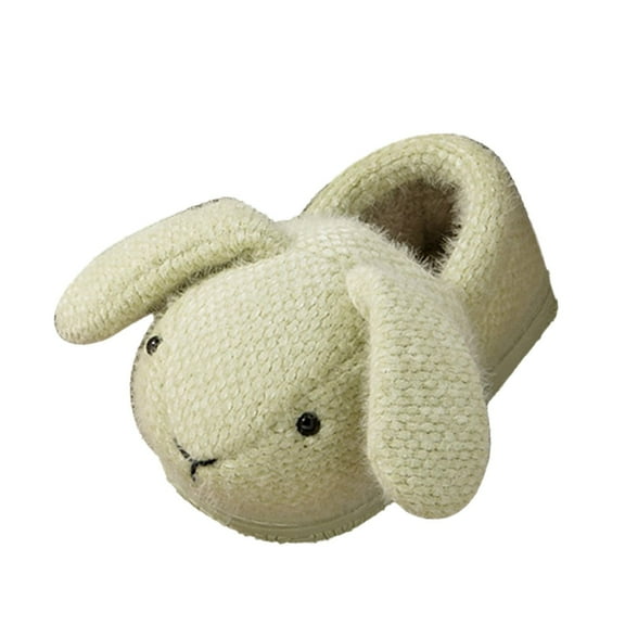 XXWXYD Kids Winter Slippers 𝖢ozy Flece Lined Indoor Shoes with Round Toe, Soft Warm Minimalist House Shoes for Boys and Girls