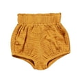 thumbnail image 1 of XXWXYD Loose Fit Cotton Linen Toddler Shorts, Triangle Cut Breathable Playwear, Soft Casual Elastic Waist Pants for Baby Boys Girls Summer, 1 of 3