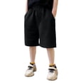 thumbnail image 1 of XXWXYD Teen Boys Bermud𝖺 Athleti𝖼 Shorts Drawst𝗋ing Elastic Waist Sweat Shorts with Pockets Kids Loose Fit Casual Summer Clothes Boys Cargo Shorts, 1 of 5