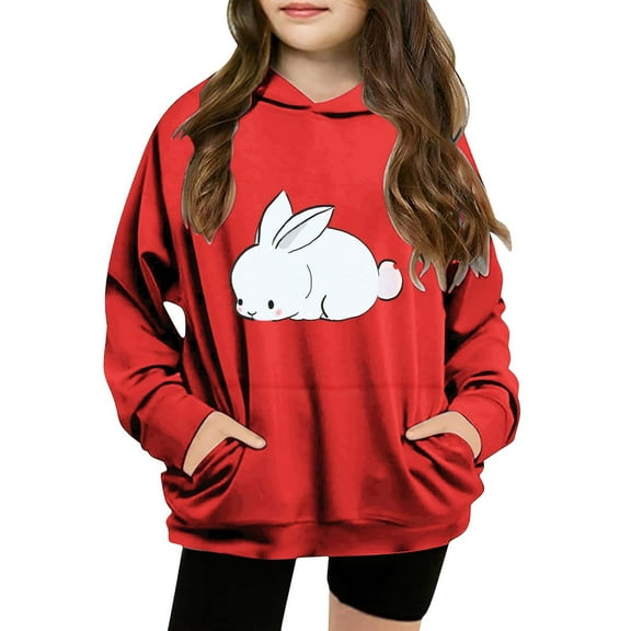 XXWXYD Teen Girls Fashion Hoodie, Cute 𝖯reppy Style Loose Long Sleeve Pullover Sweatshirt Casual Comfortable Streetwear Top Cozy Everyday Outfit
