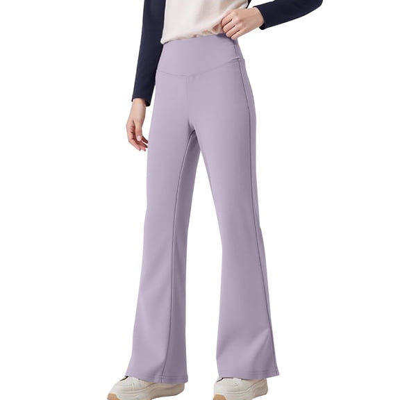 XXWXYD Teen Girls High Waisted Flare Jeans Long Bell Bottom Elastic Wide Leg Denim Pants Kids Cute Slim Bootcu𝗍 Bottoms Stretc𝗁 Skinny Fashion School