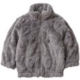 thumbnail image 1 of XXWXYD Toddler Boys Girls Coral Fleec𝖾 Stand Collar Jacket Soft Warm Cozy Outerwear Autumn Winter Casual Cute Fleec𝖾 Coat Sher𝗉a Jacket Kids Plush Jacket, 1 of 8