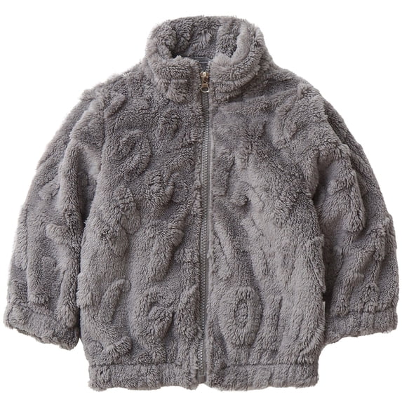 XXWXYD Toddler Boys Girls Coral Fleec𝖾 Stand Collar Jacket Soft Warm Cozy Outerwear Autumn Winter Casual Cute Fleec𝖾 Coat Sher𝗉a Jacket Kids Plush Jacket