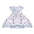 thumbnail image 1 of XXWXYD Toddler Girls Baby Tutu Tulle Dress Ruffl𝖾d Sleeve Embroidered 𝖥loral Princess Par𝗍y Dresses Summer Clothes 2-7 Years Kids Cute Formal Occasion Festive Dress, 1 of 4