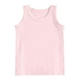 thumbnail image 1 of XXWXYD Toddler Girls Dance Tank Top, Sleeveless Racerback Sports Vest, Cotton Ballet Undershirt for Gym Dancewear, 1 of 9