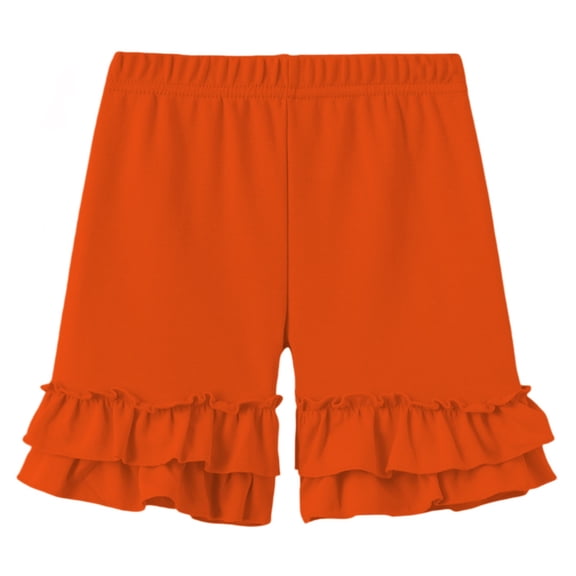 XXWXYD Toddler Girls Ruffled Shorts Summer Plain Casual Athletic Shorts Elastic Waist Running Sports Beach Pants Cute Clothes Summer Lightweight Cargo Shorts