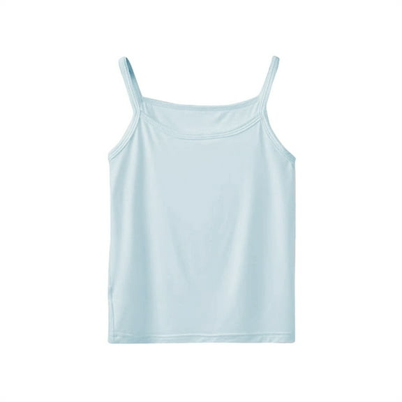 XXWXYD Toddler Girls Sleeveless Camisole Tank Top Ballet Dance Gymnastics Undershirt Stretchy Athletic Wear for Dance Practice