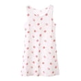 thumbnail image 1 of XXWXYD Toddler Girls Sleeveless Strawberry Print Sundress 1-9 Years, Breathable Home Birthday Party Dress Casual Comfortable Lightweight for Summer Playtime Adorable Outfit, 1 of 4