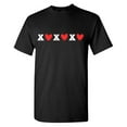 thumbnail image 1 of XXX Heart Sarcastic Humor Graphic Tees Gift For Mens Novelty Funny T Shirt, 1 of 5