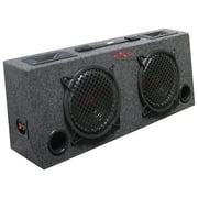 KIC80 Audio Dual 8  Subwoofer Enclosure, 250W Max