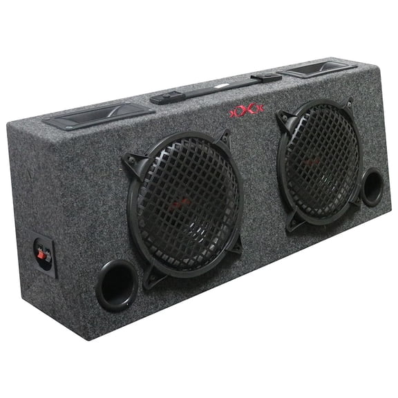 XXX KIC80 Audio Dual 8 Subwoofer Enclosure, 250W Max