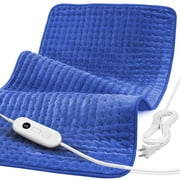-Large Heating Pad for Fast Relief fatigue, Sable [33 x 17] Ultra Soft Electric Heating Pad with 6 Heat Settings, Auto Off, Moist & Dry Heat Therapy for Neck Back Shoulder Relief and Cramps