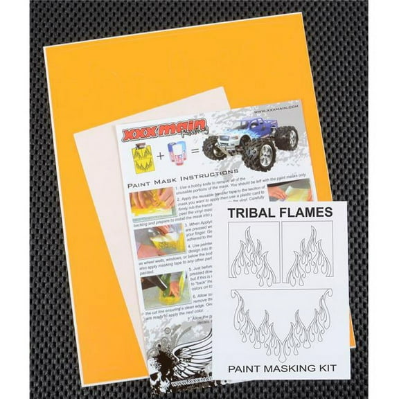 XXX Main M055L Tribal Flames Paint Mask