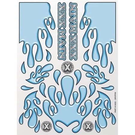 XXX Main Racing XXXS022 Drippin Sticker Sheet