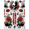 thumbnail image 1 of Xxx Main Racing Skulls & Roses Sticker Sheet, 1 of 1