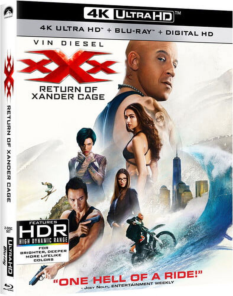 XXX: The Return of Xander Cage (4K Ultra HD) (Walmart Exclusive) (With ) -  Walmart.com