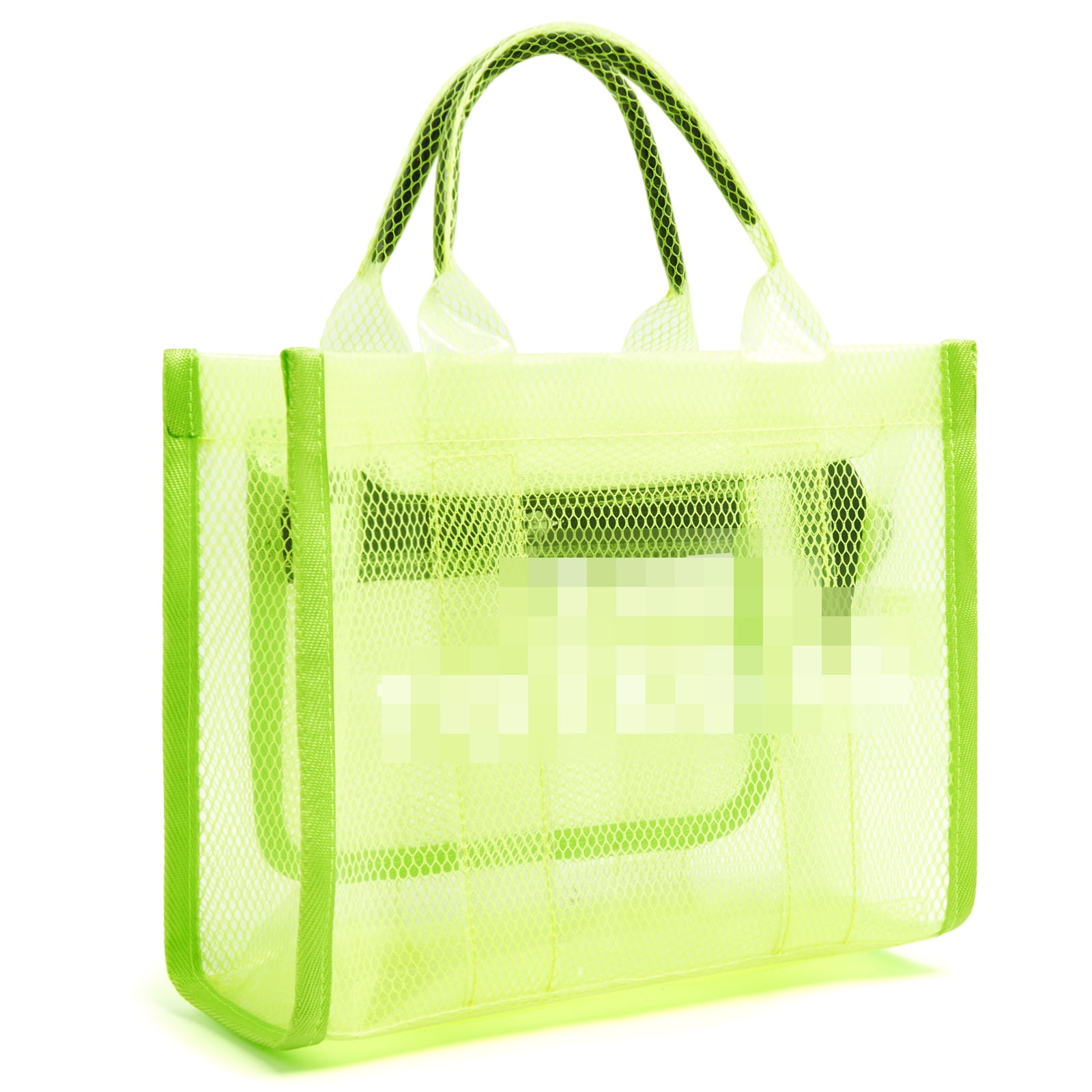 XXXFLOWER Clear Tote Bag for Women - PVC The Tote Bag Crossbody