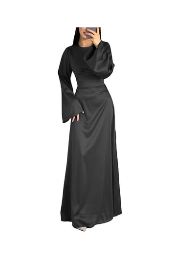 Long Sleeve Black Dresses with Lace