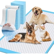 Extra Large Puppy Training Pads, L 40 Pack 31x55 Inch, 7-Layer Quick-Dry Odor Control Leak-Proof Disposable, for Big Pets